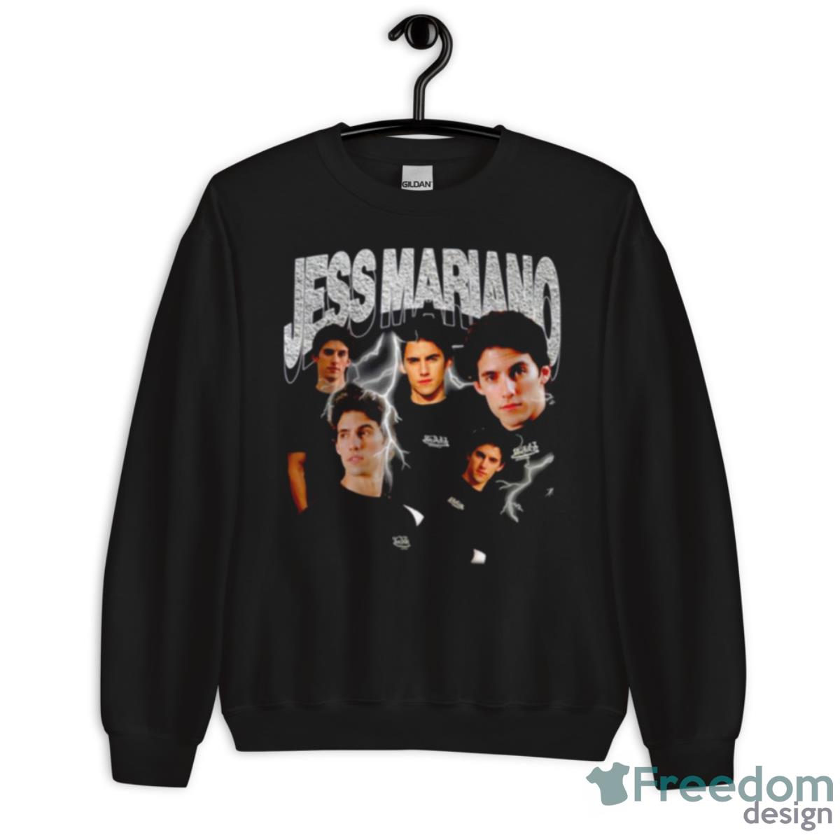 Jess Mariano Signature 90’s Vintage Retro Style Shirt - Unisex Crewneck Sweatshirt Jess Mariano Signature 90’s Vintage Retro Style Shirt - Unisex Crewneck Sweatshirt