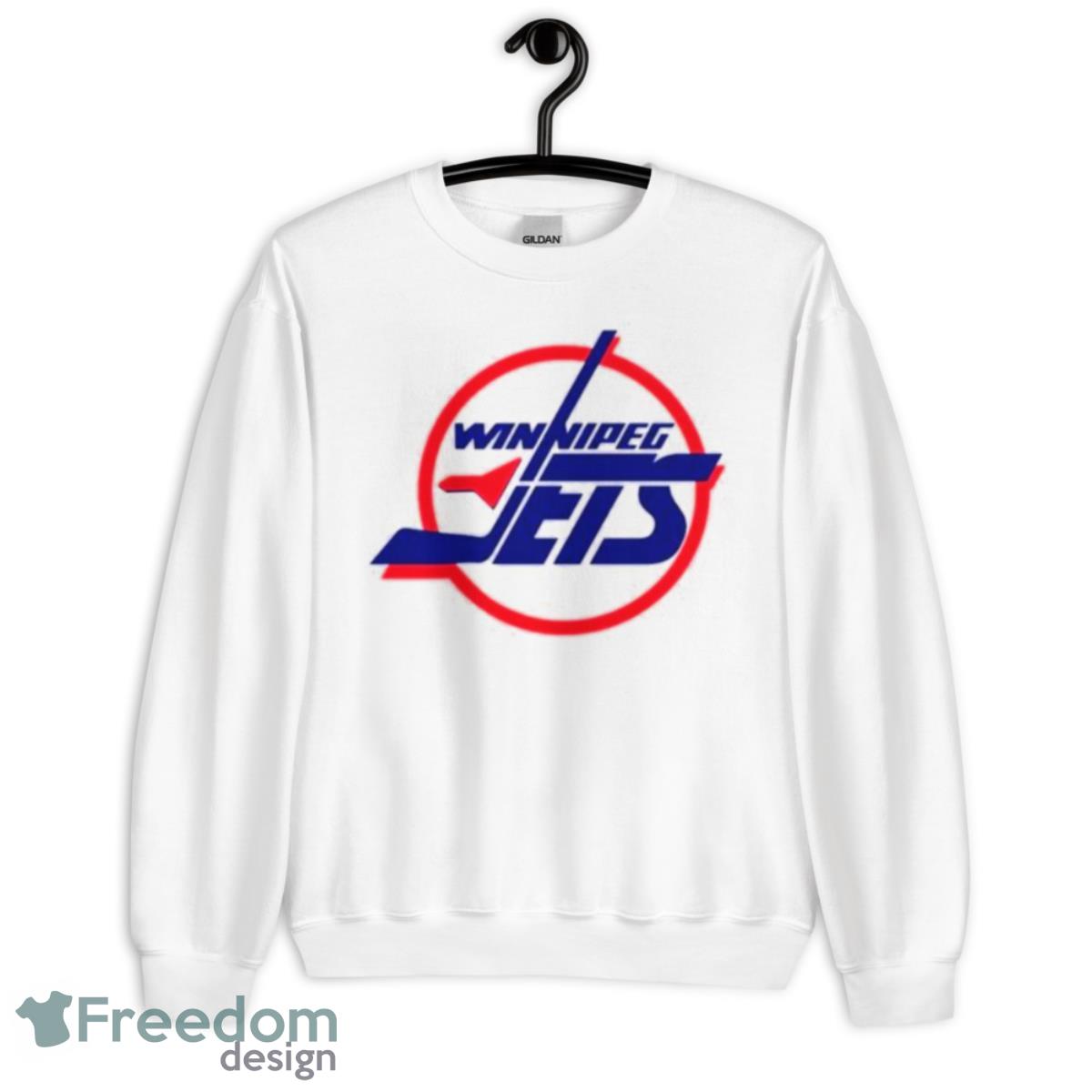Jets City Winnipeg Jets Hockey Shirt - Unisex Heavy Blend Crewneck Sweatshirt