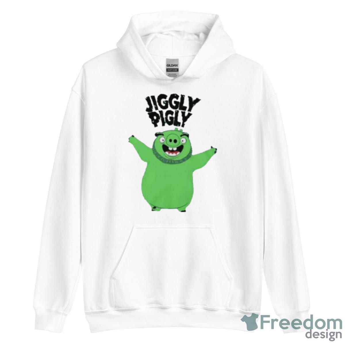 Jiggly Pigly Angry Bird Shirt - Unisex Heavy Blend Hooded Sweatshirt Jiggly Pigly Angry Bird Shirt - Unisex Heavy Blend Hooded Sweatshirt