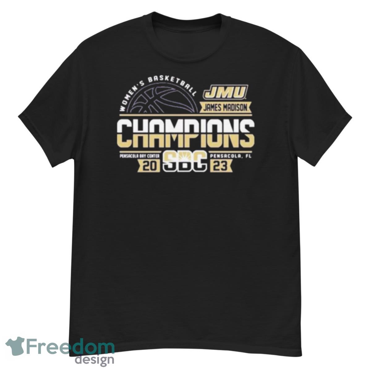 JMU 2023 Sun Belt Women’s Basketball Conference Tournament Champions Shirt - G500 Men’s Classic T-Shirt