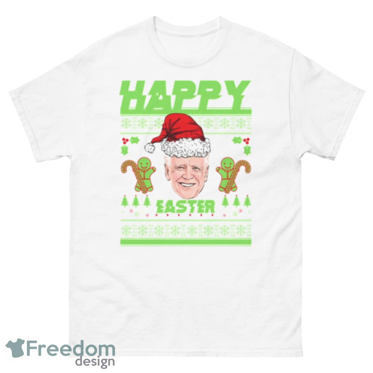 Joe Biden’s Funny Easter Republican Christmas Pattern Design Shirt - 500 Men’s Classic Tee Gildan