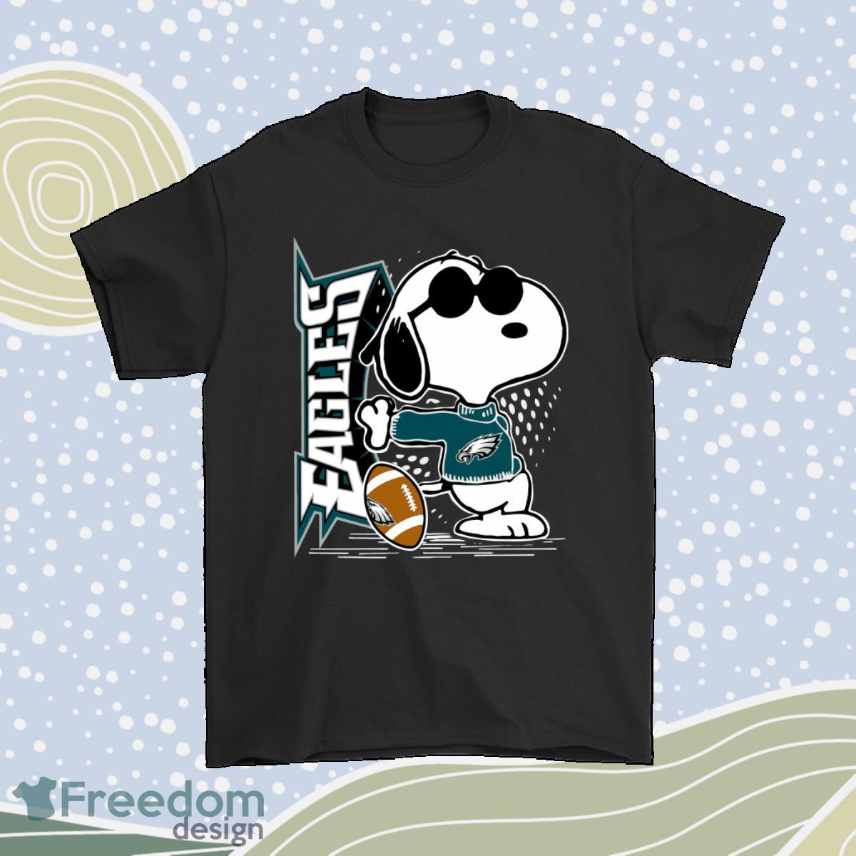 Joe Cool Snoopy Philadelphia Eagles Nfl Shirt Product Photo 1