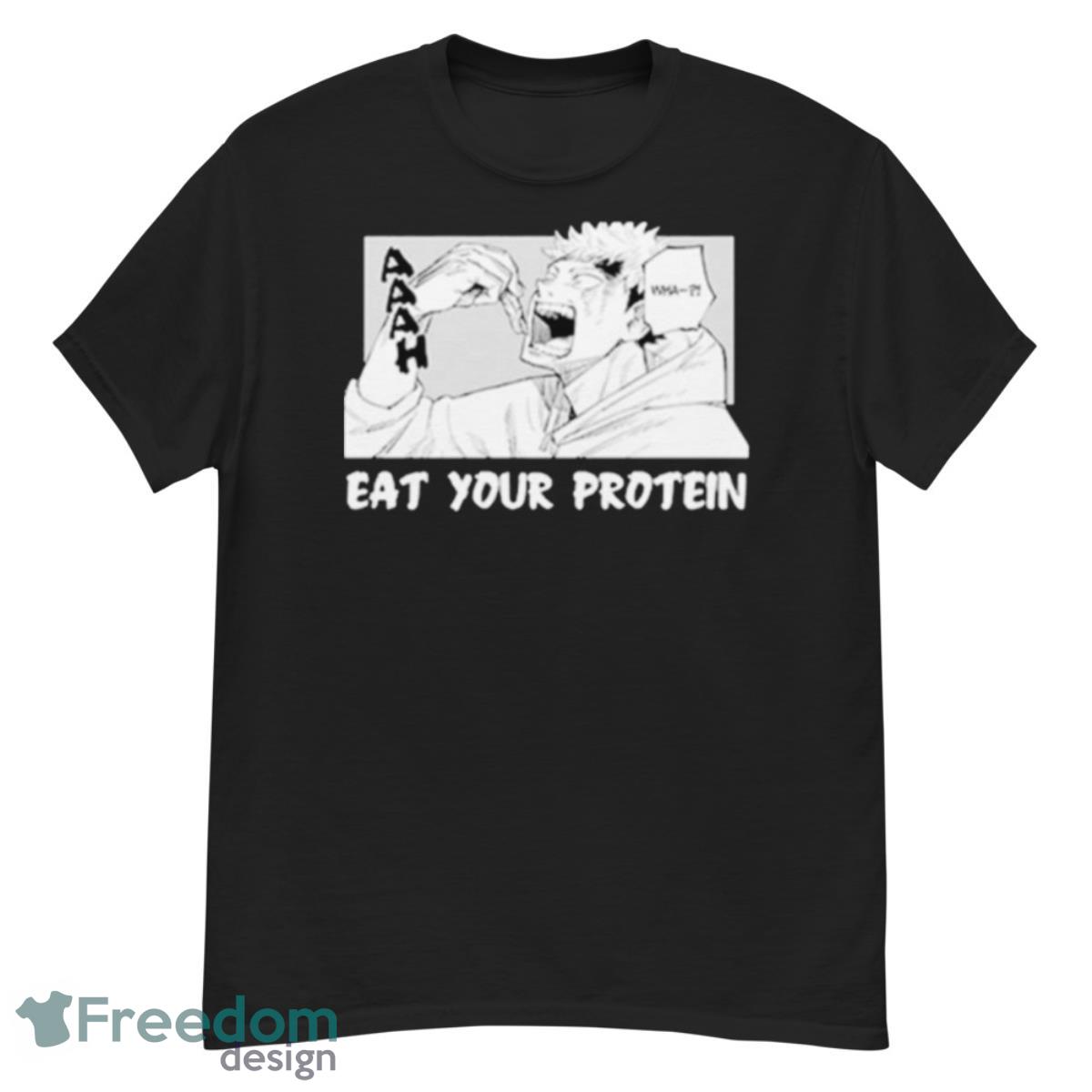 Jujutsu Kaisen Eat Your Protein Shirt - G500 Men’s Classic T-Shirt