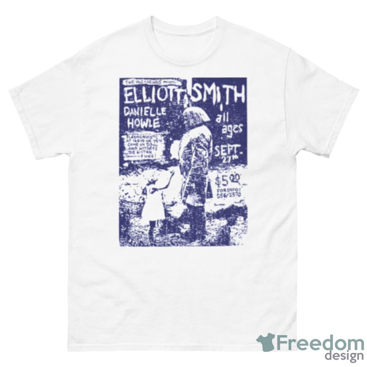 Junk Bond Trader Elliott Smith Shirt - 500 Men’s Classic Tee Gildan