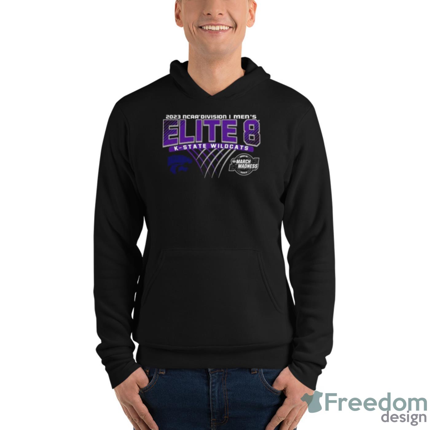 K State Wildcats 2023 NCAA Division I Men’s Basketball Elite EighShirt image K State Wildcats 2023 NCAA Division I Men’s Basketball Elite EighShirt - Unisex Fleece Pullover Hoodie