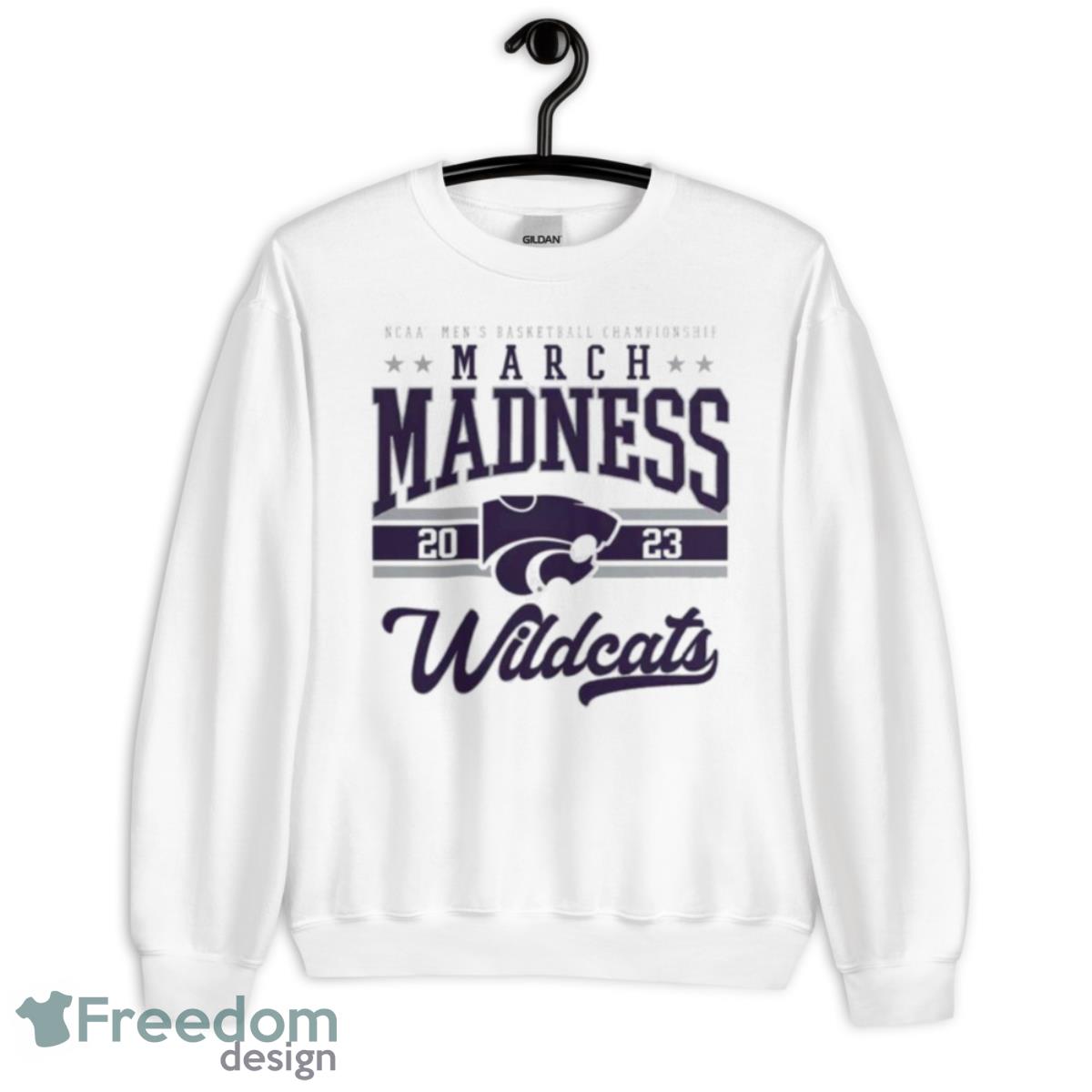 K State Wildcats NCAA Men’s Basketball Tournament March Madness 2023 Shirt - Unisex Heavy Blend Crewneck Sweatshirt
