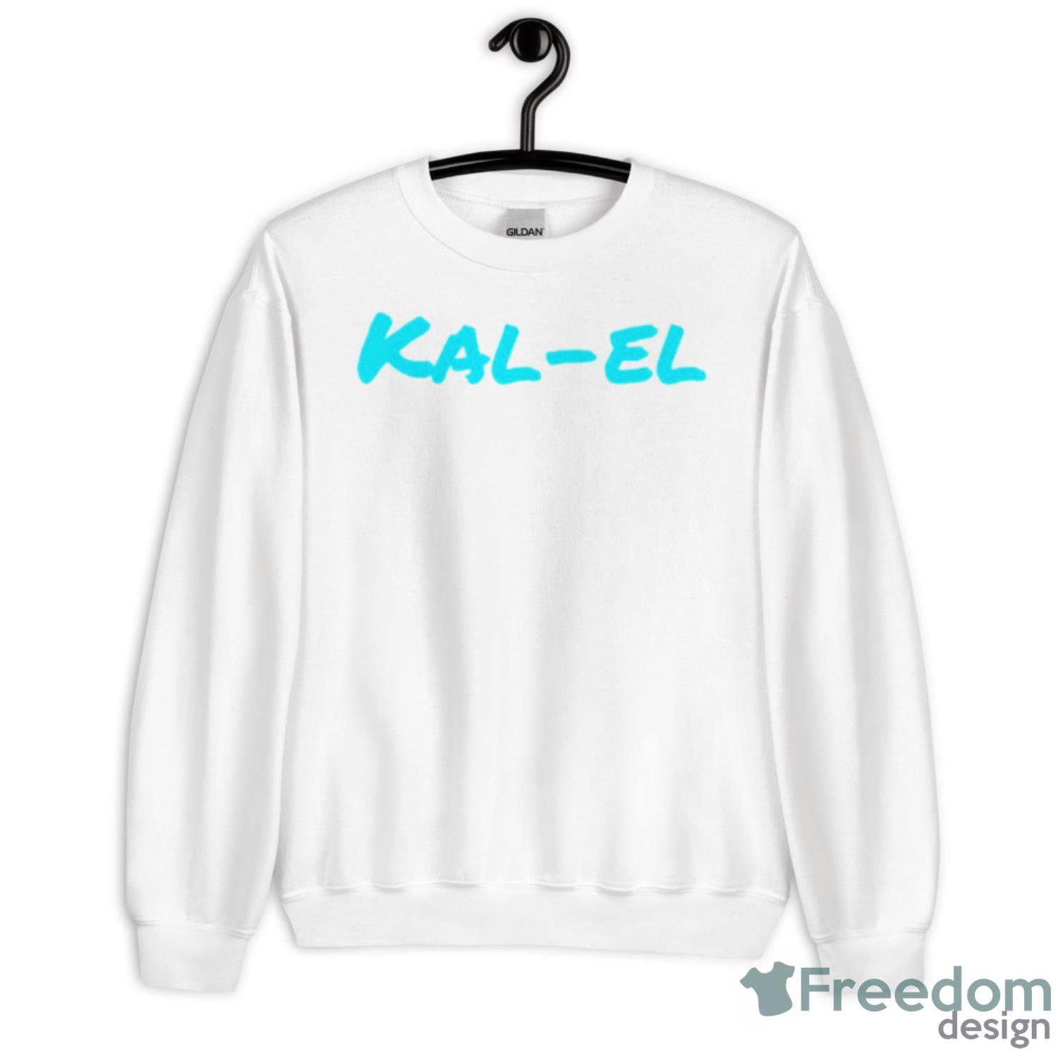 Kal El Typo Design Shirt - Unisex Heavy Blend Crewneck Sweatshirt