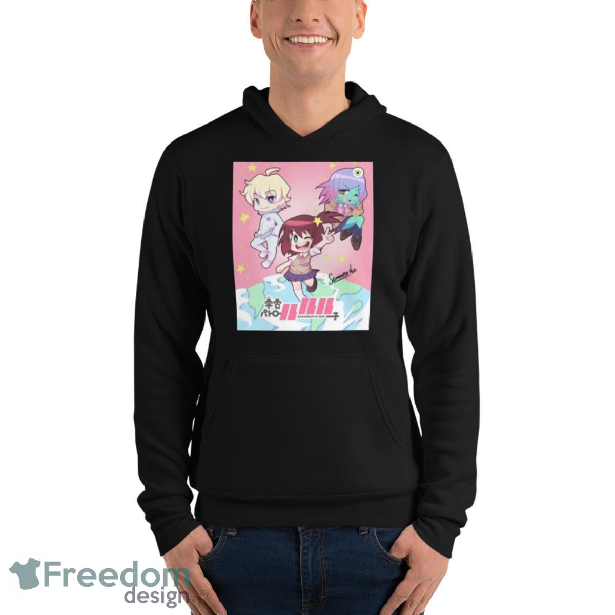 Kanji Logo Space Patrol Luluco Shirt image Kanji Logo Space Patrol Luluco Shirt - Unisex Fleece Pullover Hoodie