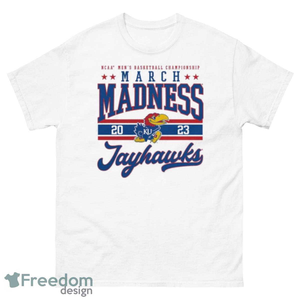 Kansas Jayhawks NCAA Men’s Basketball Tournament March Madness 2023 Shirt - 500 Men’s Classic Tee Gildan