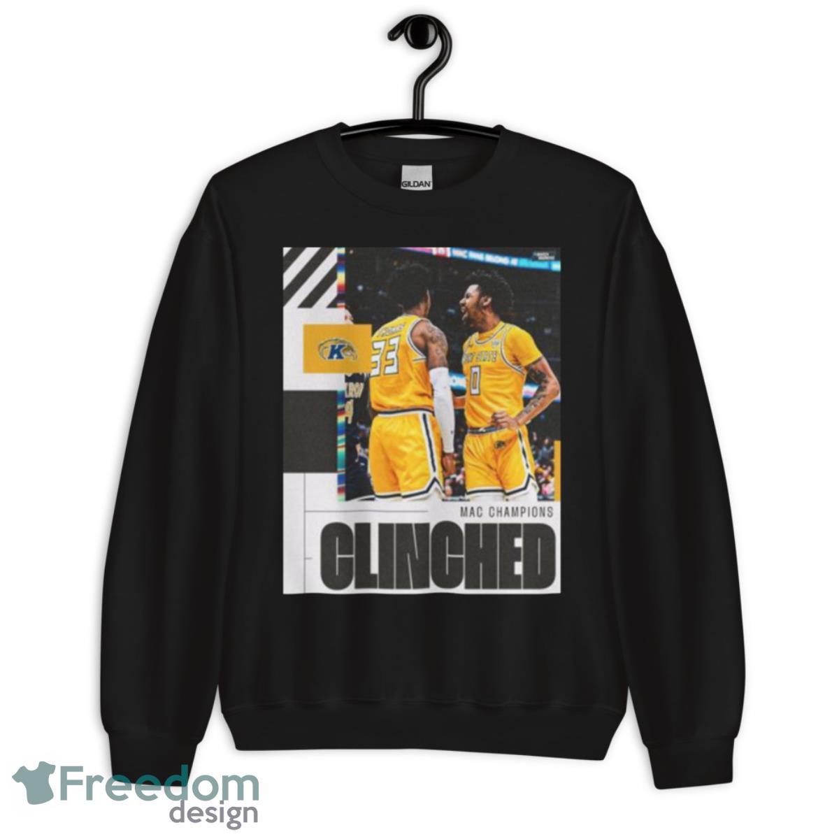 Kent State Golden Flashes 2023 Ncaa Clinched March Madness Shirt - Unisex Crewneck Sweatshirt Kent State Golden Flashes 2023 Ncaa Clinched March Madness Shirt - Unisex Crewneck Sweatshirt