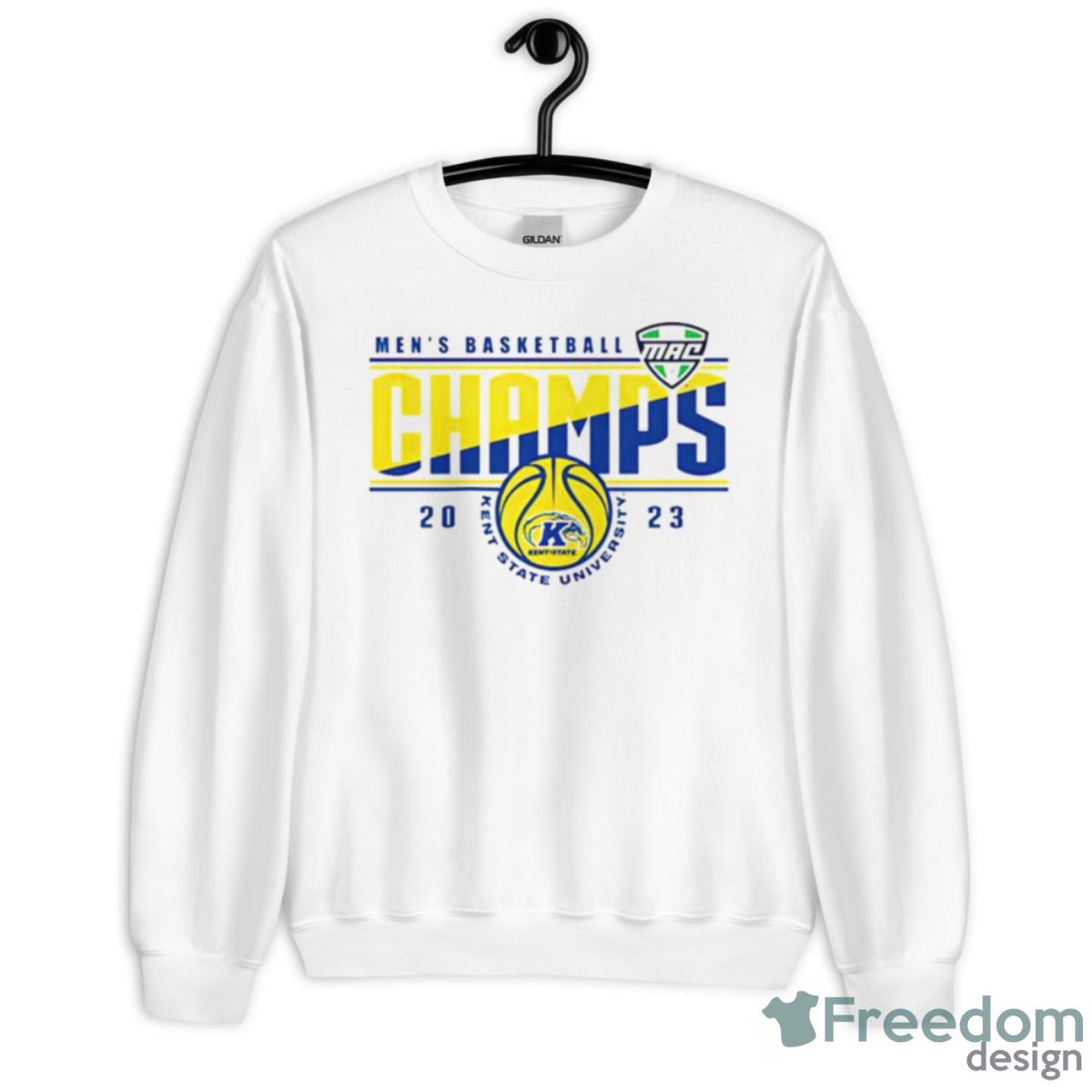 Kent State Golden Flashes Men’s Basketball Champs 2023 Shirt - Unisex Heavy Blend Crewneck Sweatshirt