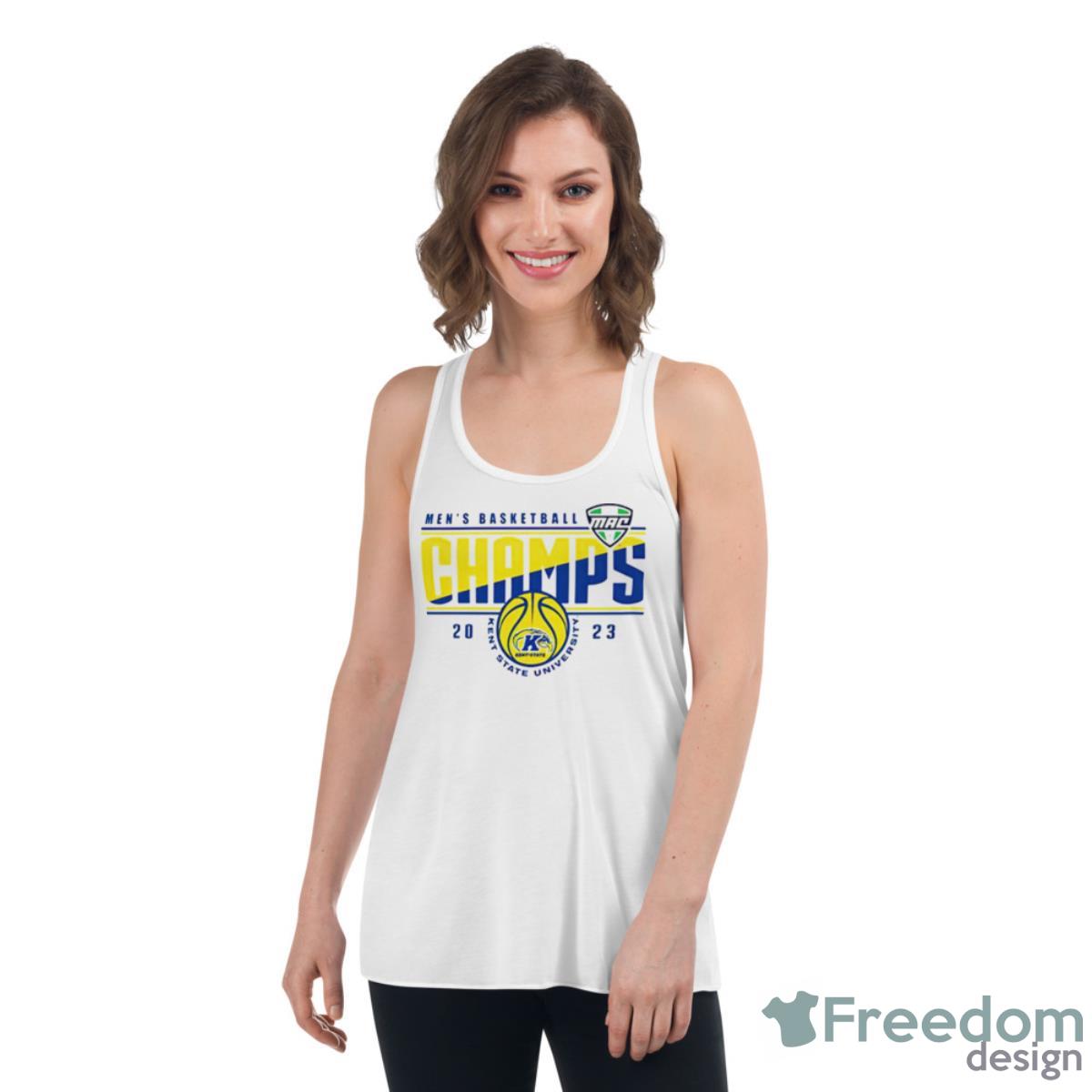 Kent State Golden Flashes Men’s Basketball Champs 2023 Shirt - Womens Flowy Racerback Tank Kent State Golden Flashes Men’s Basketball Champs 2023 Shirt - Womens Flowy Racerback Tank