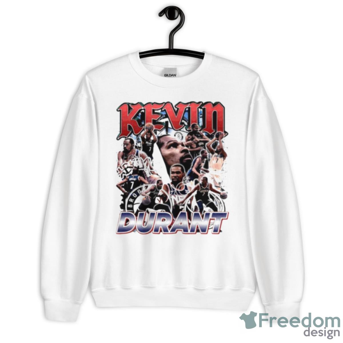 Kevin Durant Retro Basketball Shirt - Unisex Heavy Blend Crewneck Sweatshirt