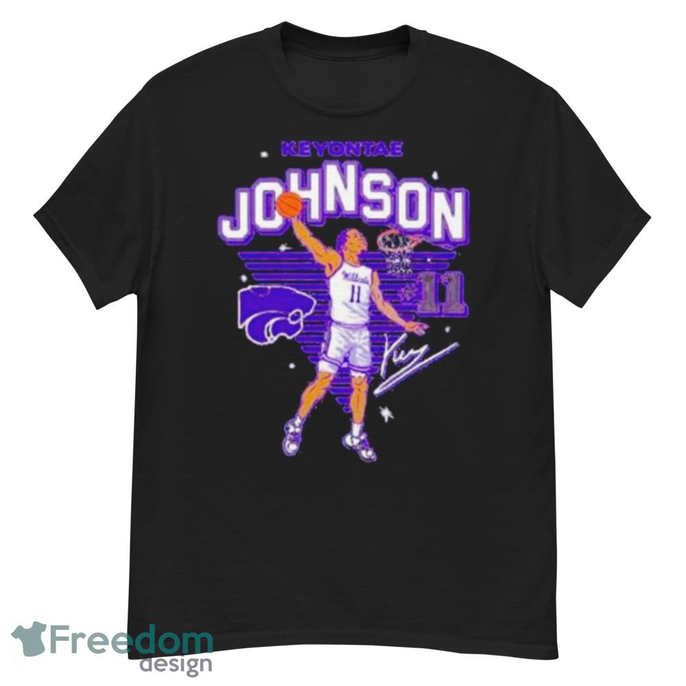 Keyontae Johnson K State Wildcats Caricature Shirt