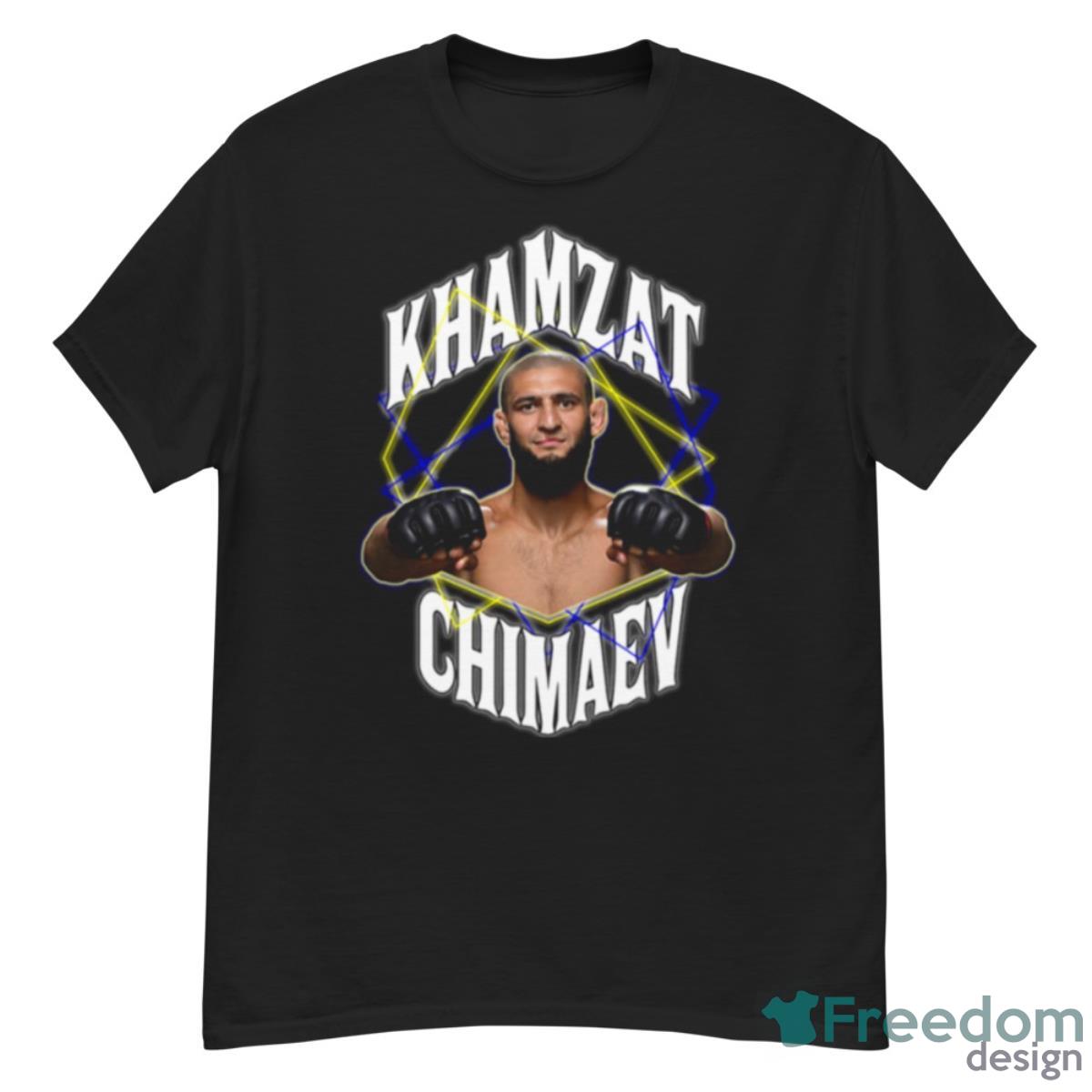 Khamzat Chimaev Geometric Design Shirt - G500 Men’s Classic T-Shirt