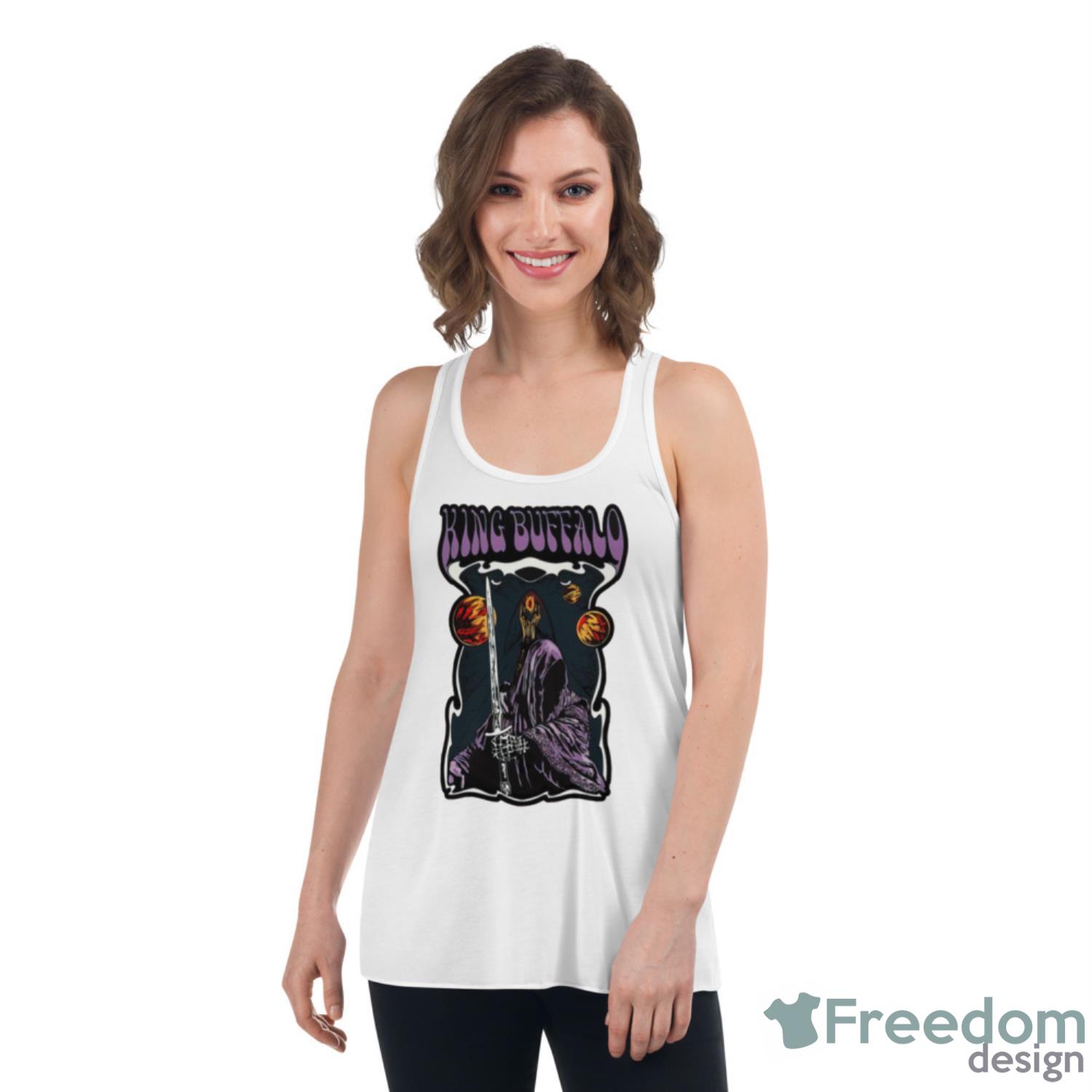 King Buffalo Black Hood Warrior Shirt image King Buffalo Black Hood Warrior Shirt