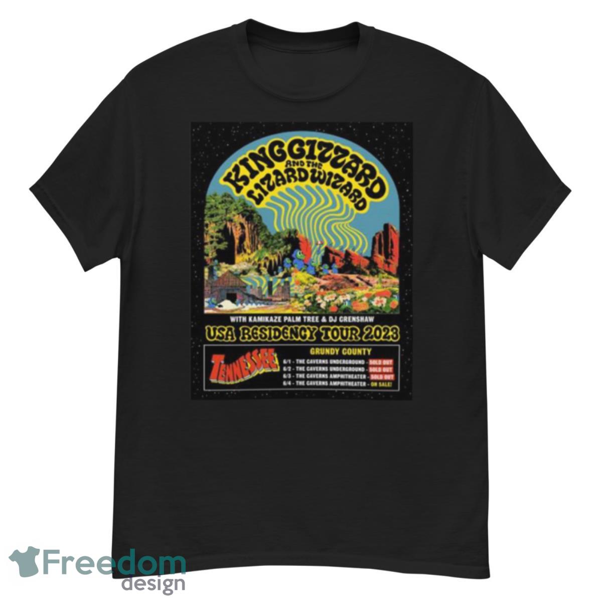 King Gizzard And The Lizard Wizard USA Residency Tour 2023 Poster Shirt - G500 Men’s Classic T-Shirt