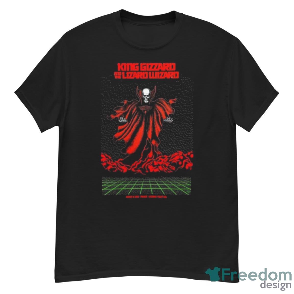 King Gizzard & The Lizard Wizard Los Bitchos Lucerna Velký Sál Prague On 12 Mar 2023 Shirt Product Photo 1