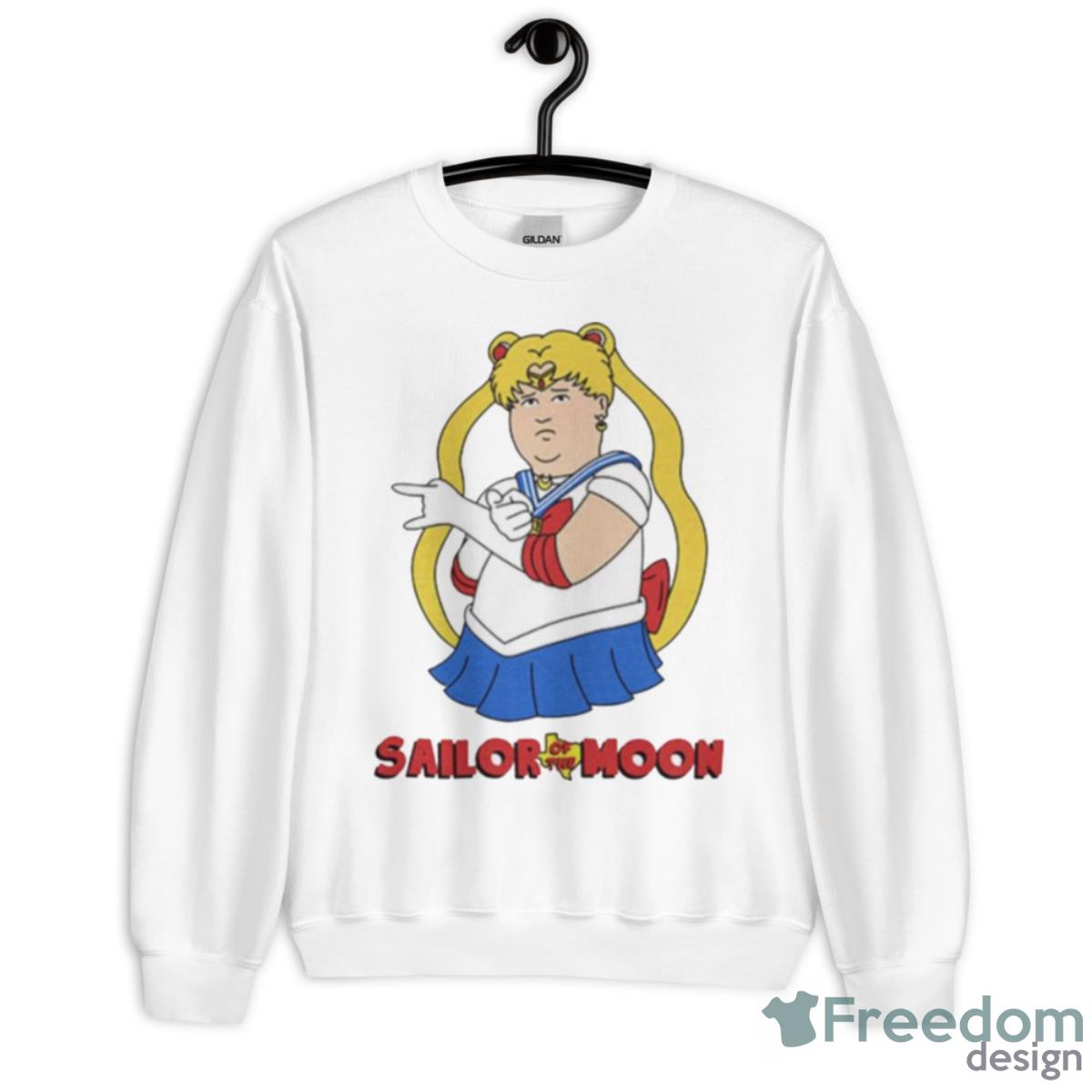 King Of The Hill Bobby Hill Sailor Of The Moon Shirt - Unisex Heavy Blend Crewneck Sweatshirt