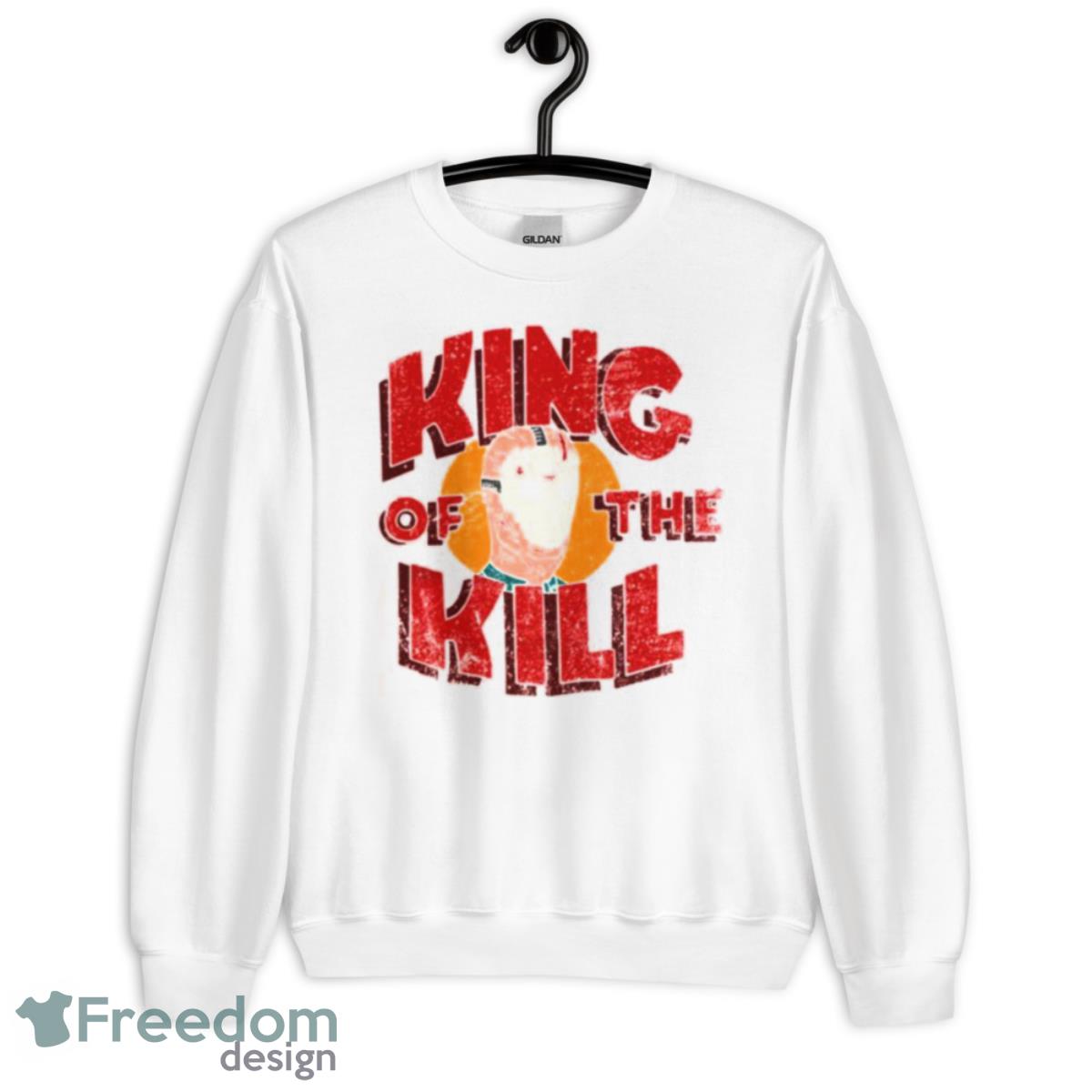 King Of The Kill Parody King Of The Hill Shirt - Unisex Heavy Blend Crewneck Sweatshirt