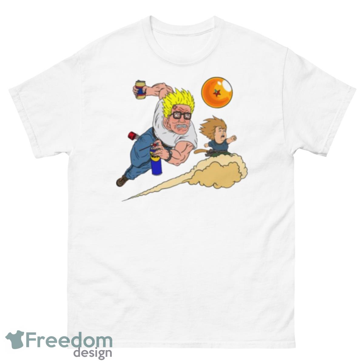 King Of The Z King Of The Hill Dragon Balls Parody Shirt - 500 Men’s Classic Tee Gildan