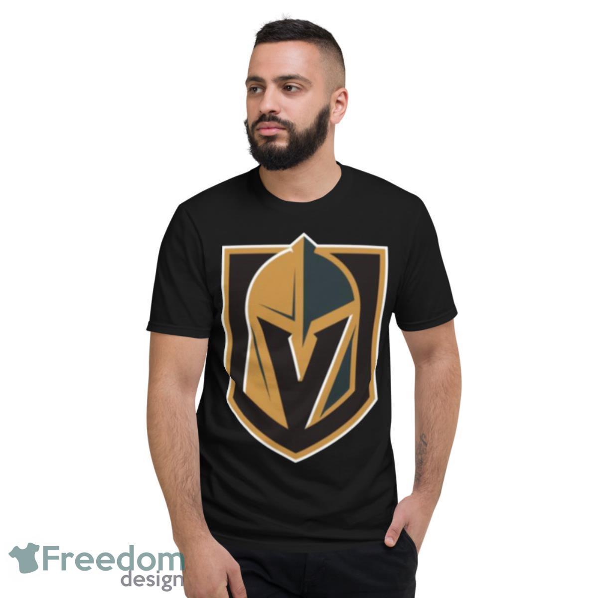 Knights Mask Vegas Golden Knights Shirt - Short Sleeve T-Shirt