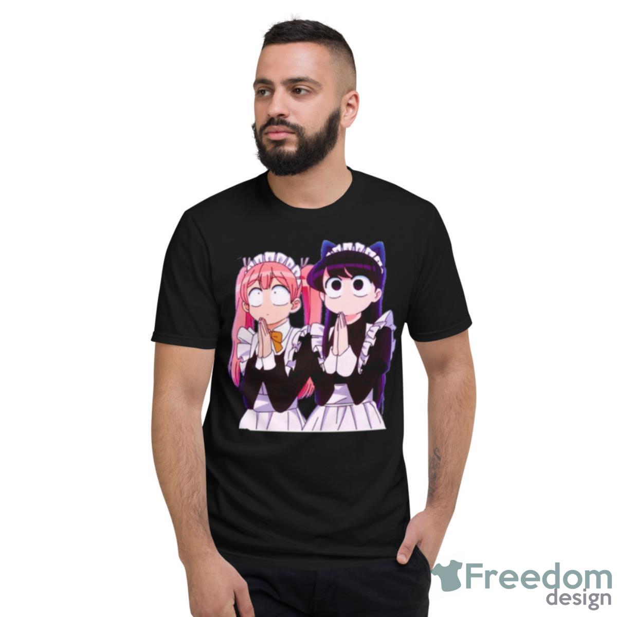 Komi And Tadano Kun Cute Maid Shirt - Short Sleeve T-Shirt