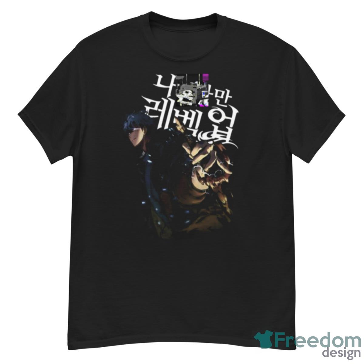 Korean Design Solo Leveling Shirt Product Photo 1