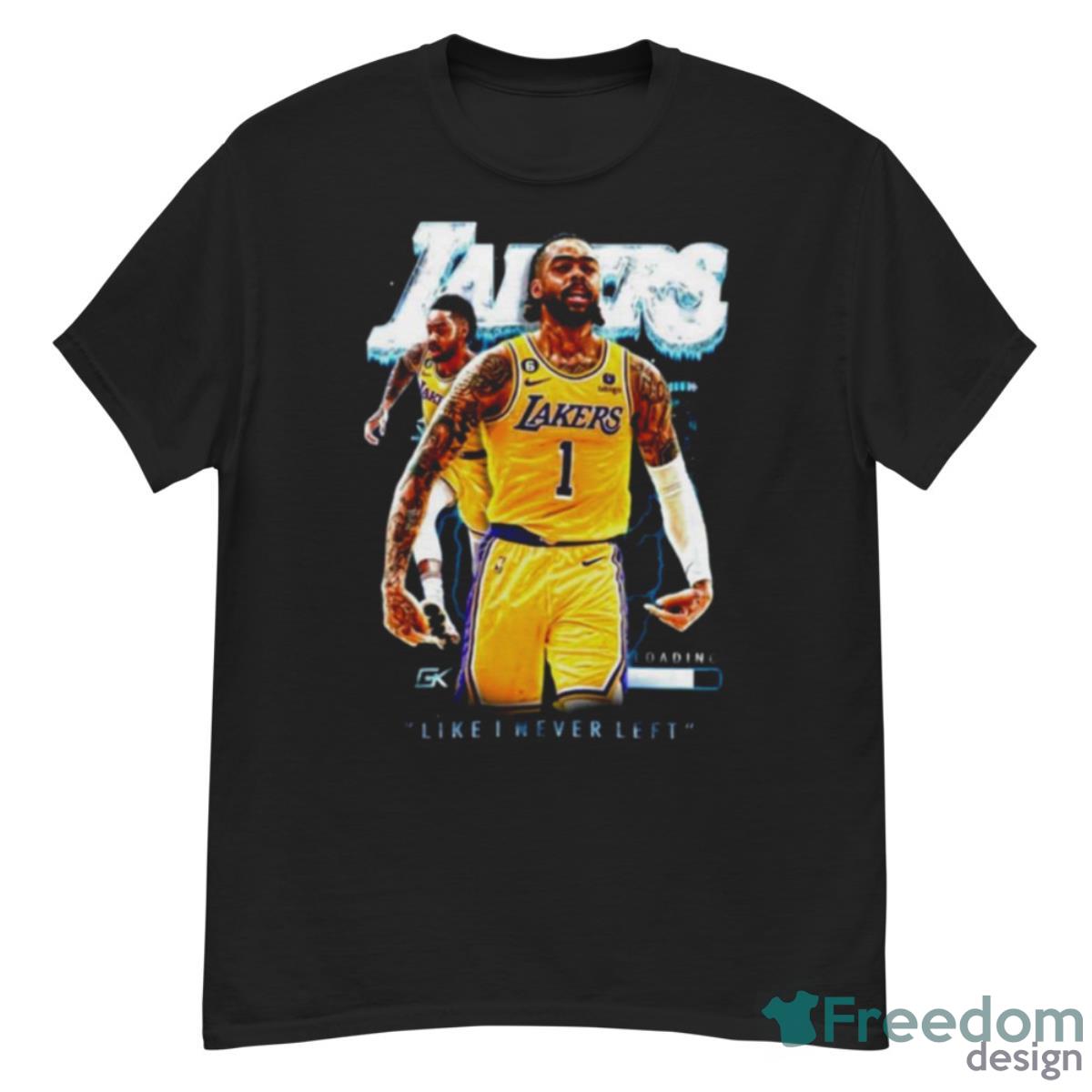 LA Lakers Like I Never Left Shirt Product Photo 1