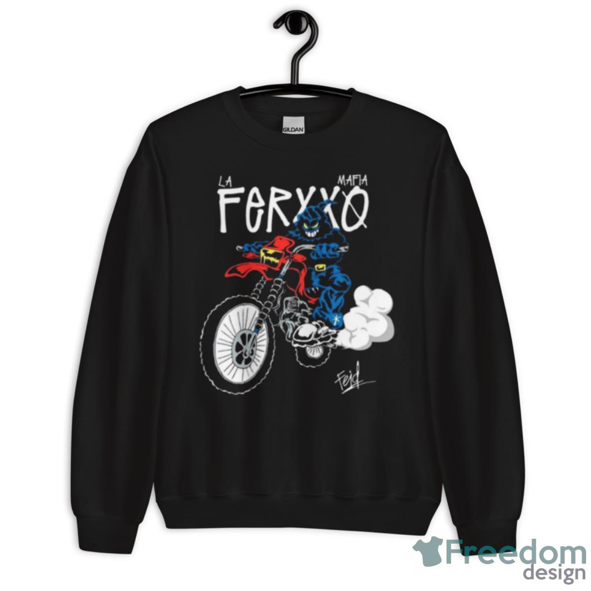 La Mafia Del Ferxxo Design Shirt - Unisex Crewneck Sweatshirt La Mafia Del Ferxxo Design Shirt - Unisex Crewneck Sweatshirt