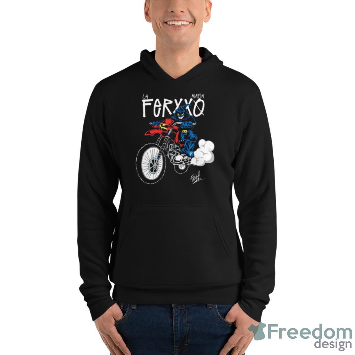 La Mafia Del Ferxxo Design Shirt - Unisex Fleece Pullover Hoodie La Mafia Del Ferxxo Design Shirt - Unisex Fleece Pullover Hoodie