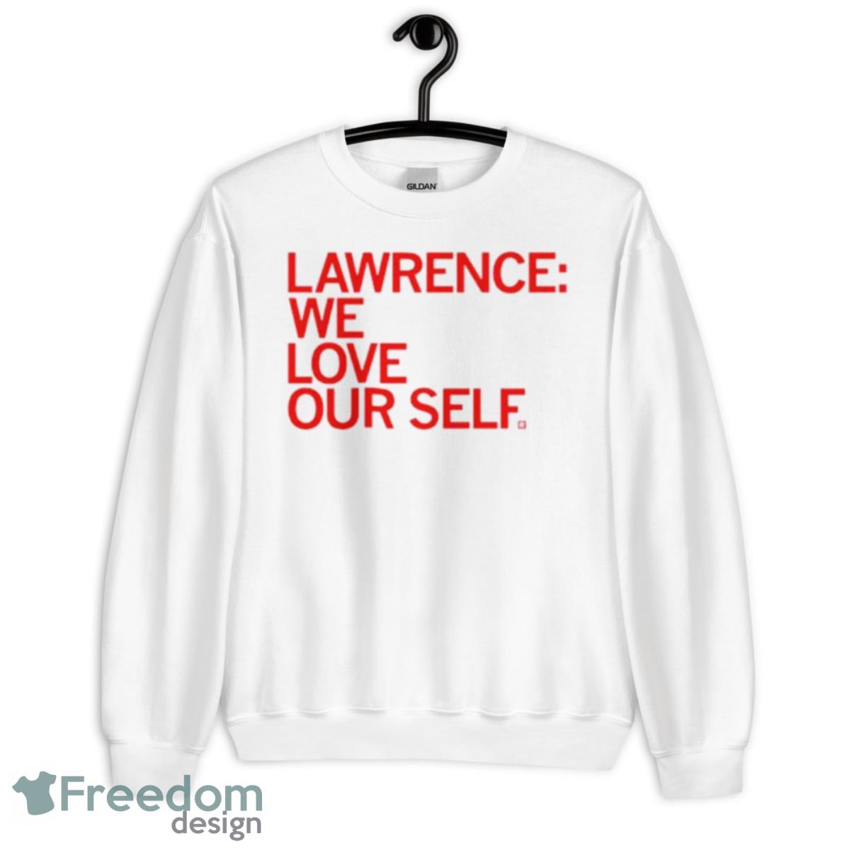 Lawrence We Love Our Self Classic Shirt - Unisex Heavy Blend Crewneck Sweatshirt