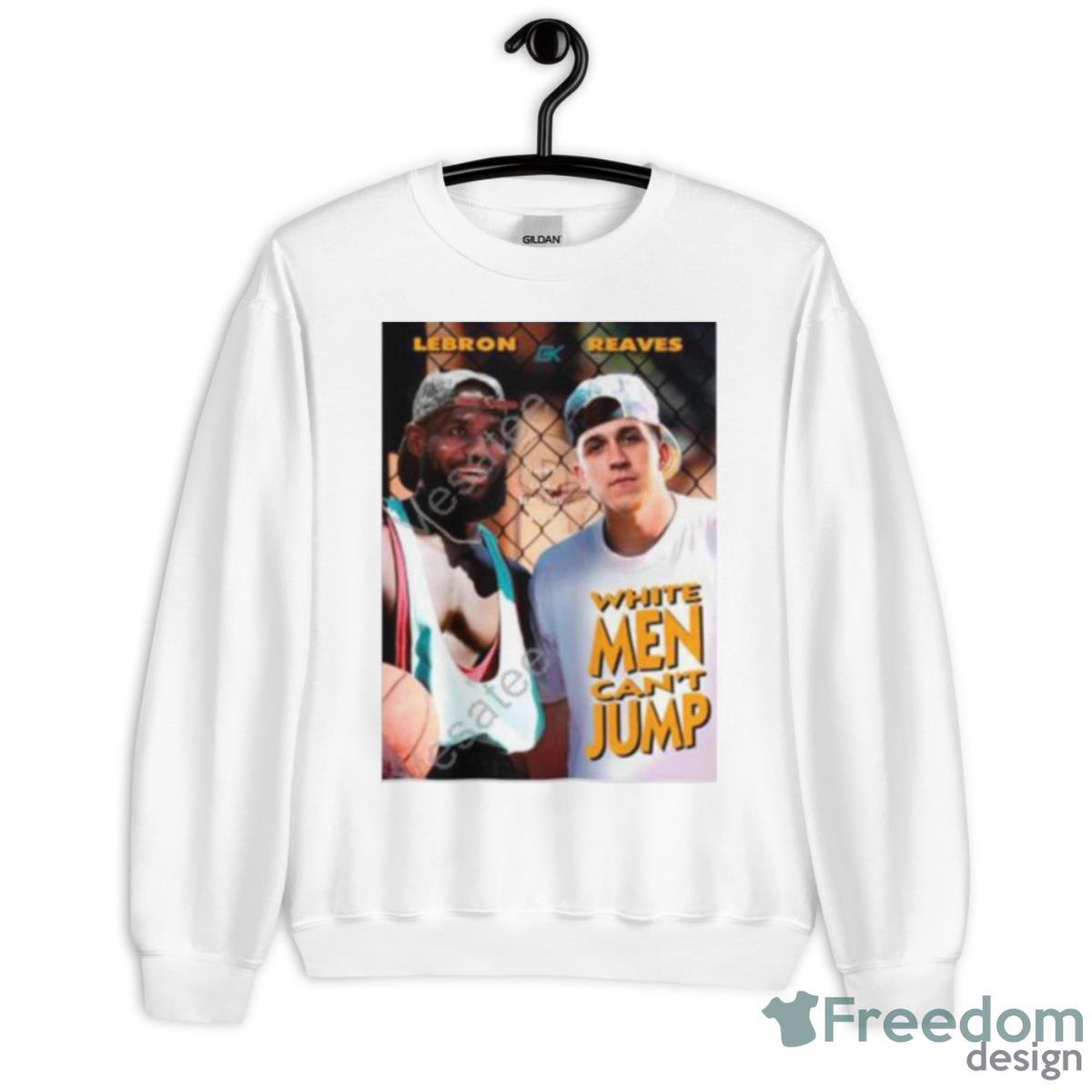 Lebron Reaves White Men Can’t Jump Tshirt - Unisex Heavy Blend Crewneck Sweatshirt