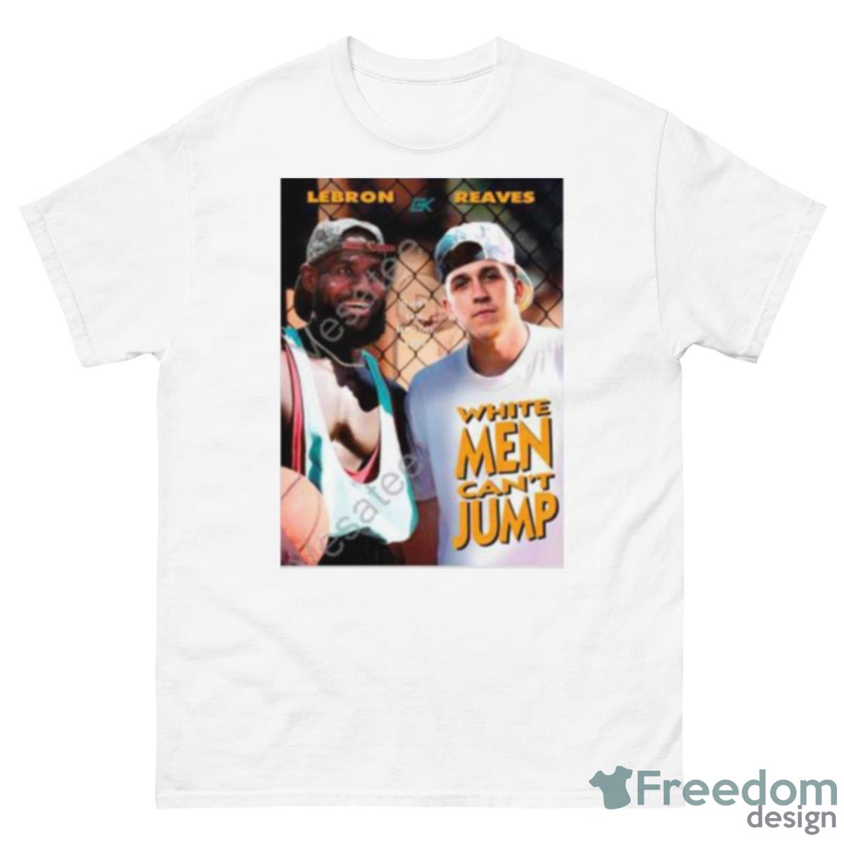 Lebron Reaves White Men Can’t Jump Tshirt - 500 Men’s Classic Tee Gildan