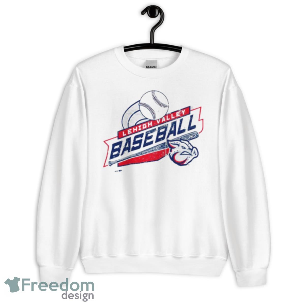 Lehigh Valley IronPigs Baseball Logo Shirt - Unisex Heavy Blend Crewneck Sweatshirt