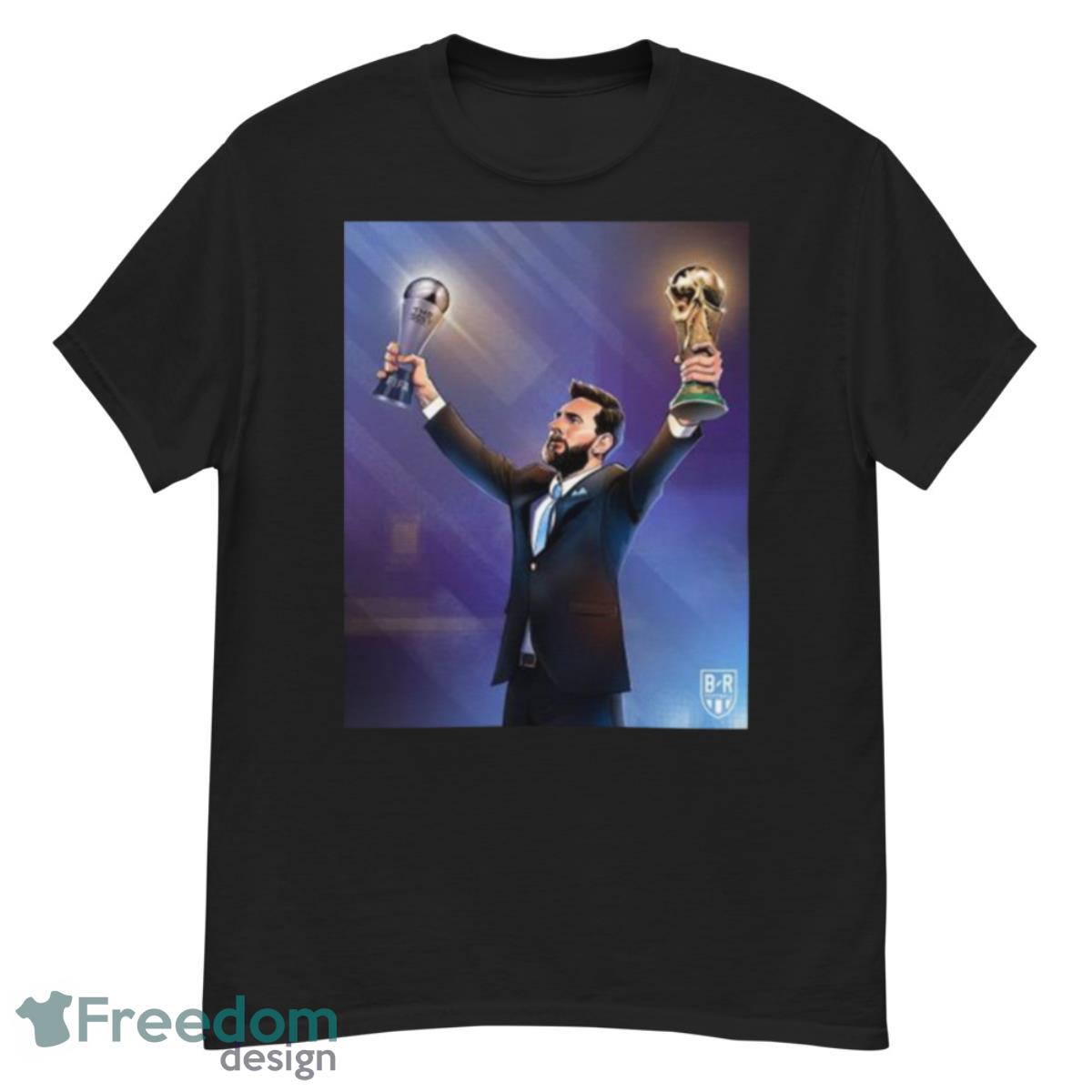 Leo Messi Wins The Best Men’s Player 2023 Shirt - G500 Men’s Classic T-Shirt