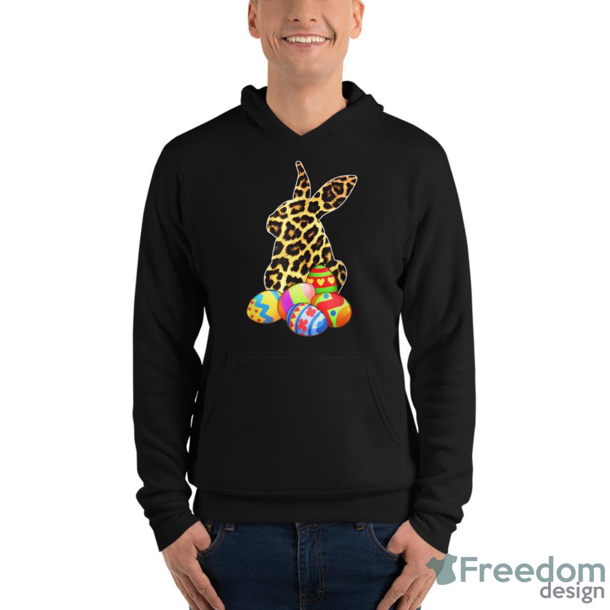 Leopard Bunny Easter Eggs, Funny Boy Girl Kid Shirt - Unisex Fleece Pullover Hoodie Leopard Bunny Easter Eggs, Funny Boy Girl Kid Shirt - Unisex Fleece Pullover Hoodie