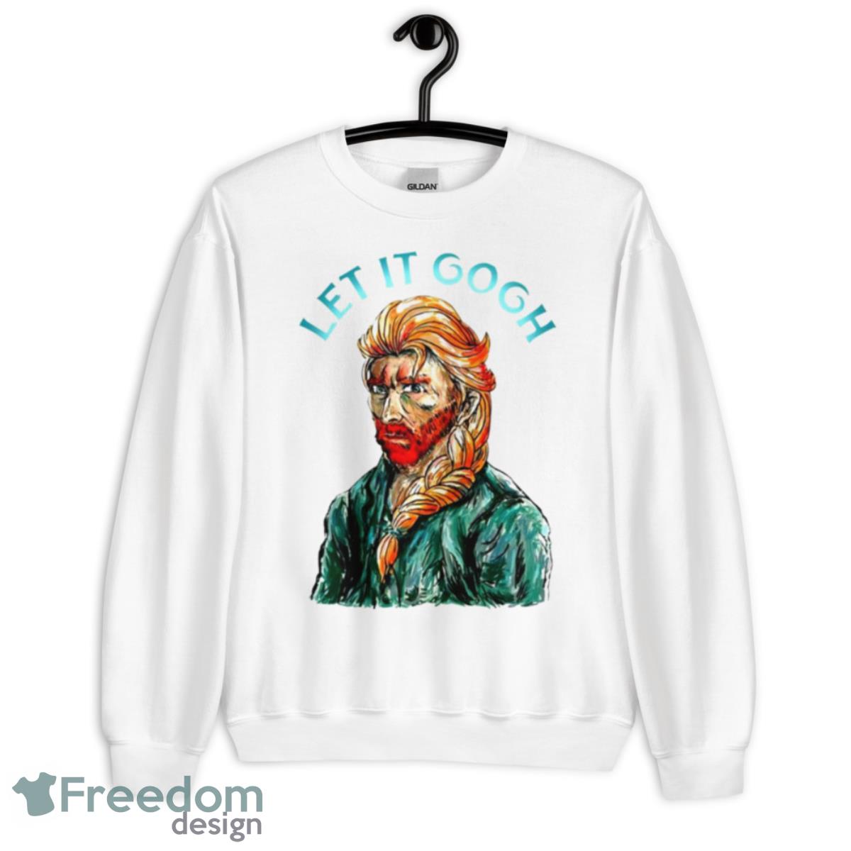 Let It Vincent Van Gogh Shirt - Unisex Heavy Blend Crewneck Sweatshirt