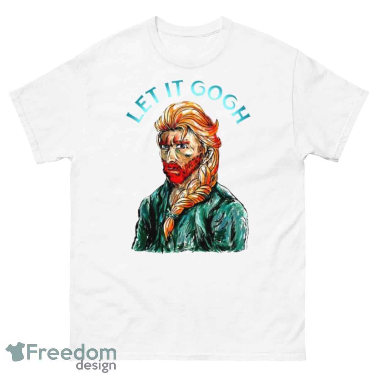 Let It Vincent Van Gogh Shirt - 500 Men’s Classic Tee Gildan