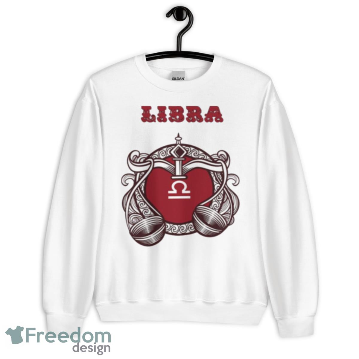 Libra September 23rd To October 22nd Zodiac Sign Shirt - Unisex Heavy Blend Crewneck Sweatshirt