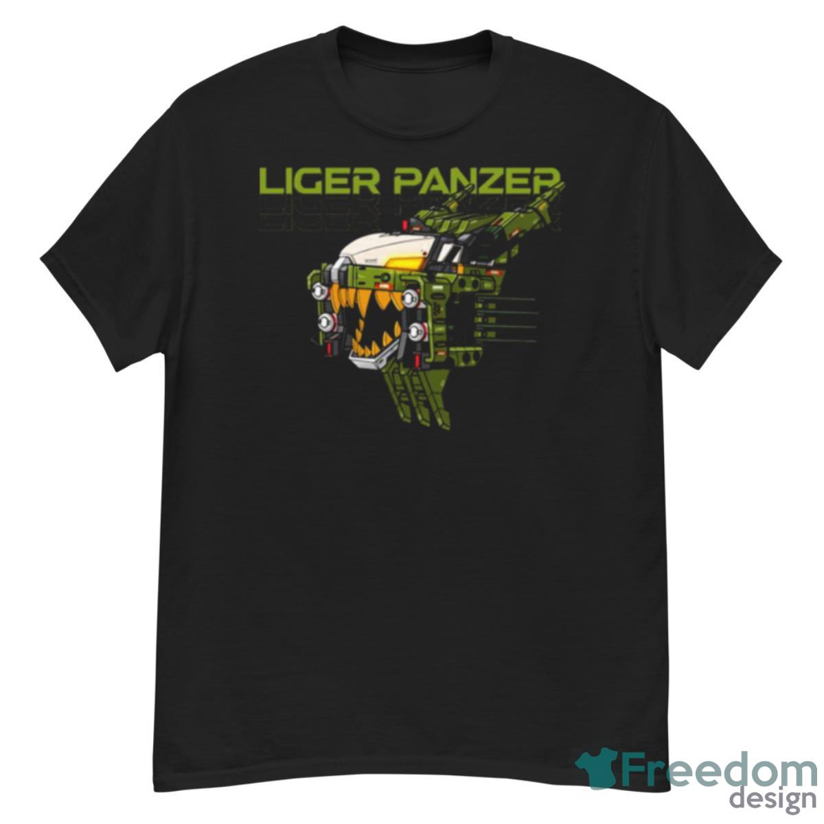 Liger Panzer Anime Illustration With Urban Graphic Design Zoids Shirt ...