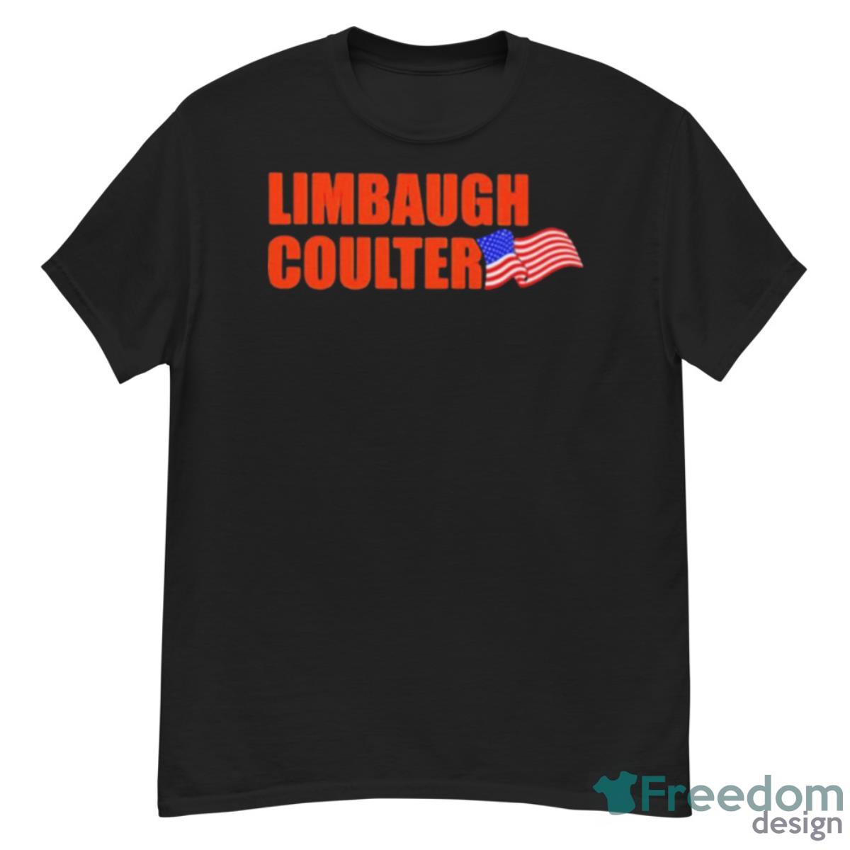 Limbaugh Coulter American flag shirt - G500 Men’s Classic T-Shirt-1