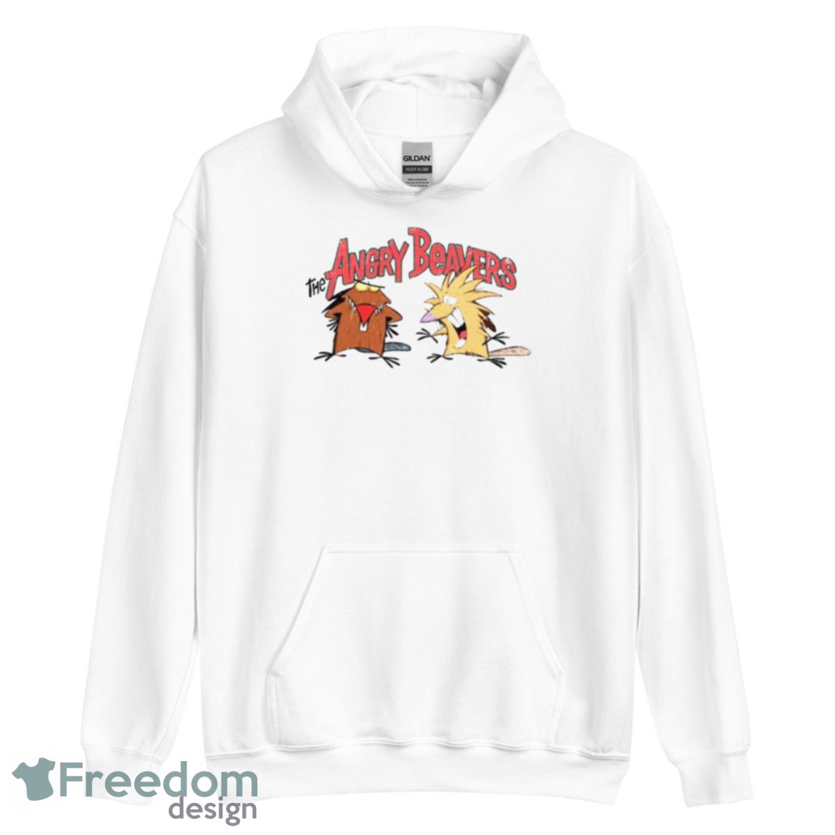 Logo 90s Cartoon Angry Beavers Shirt - Unisex Heavy Blend Hooded Sweatshirt Logo 90s Cartoon Angry Beavers Shirt - Unisex Heavy Blend Hooded Sweatshirt