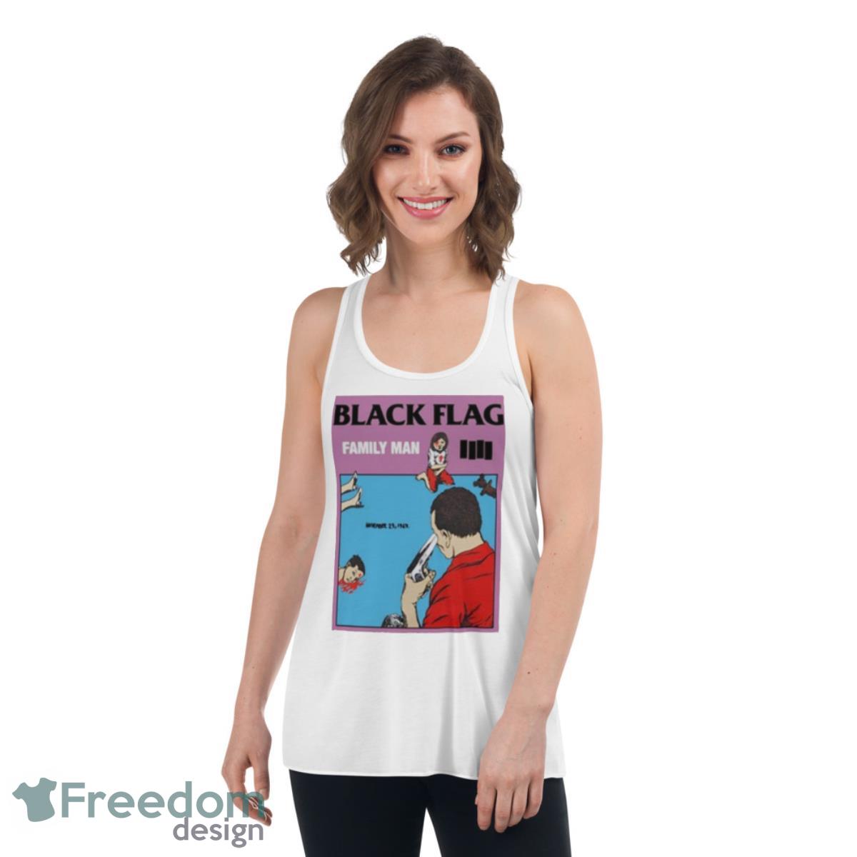 Lottareds Black Flag Family Man Funny Shirt - Womens Flowy Racerback Tank Lottareds Black Flag Family Man Funny Shirt - Womens Flowy Racerback Tank