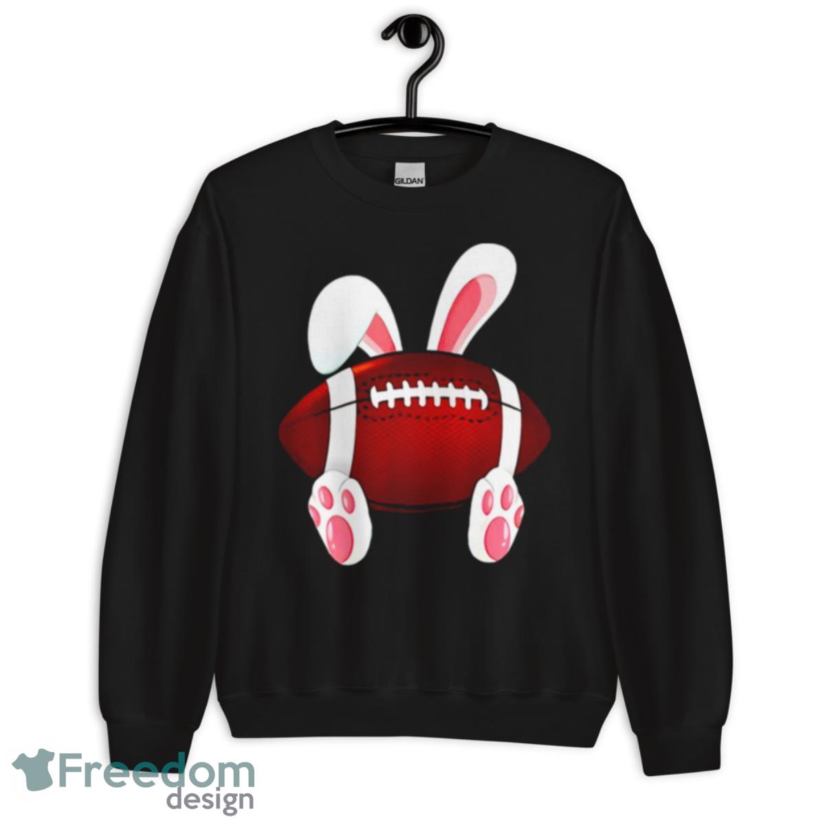 Love Football Happy Easter Football Rabbit Bunny Shirt - Unisex Crewneck Sweatshirt Love Football Happy Easter Football Rabbit Bunny Shirt - Unisex Crewneck Sweatshirt