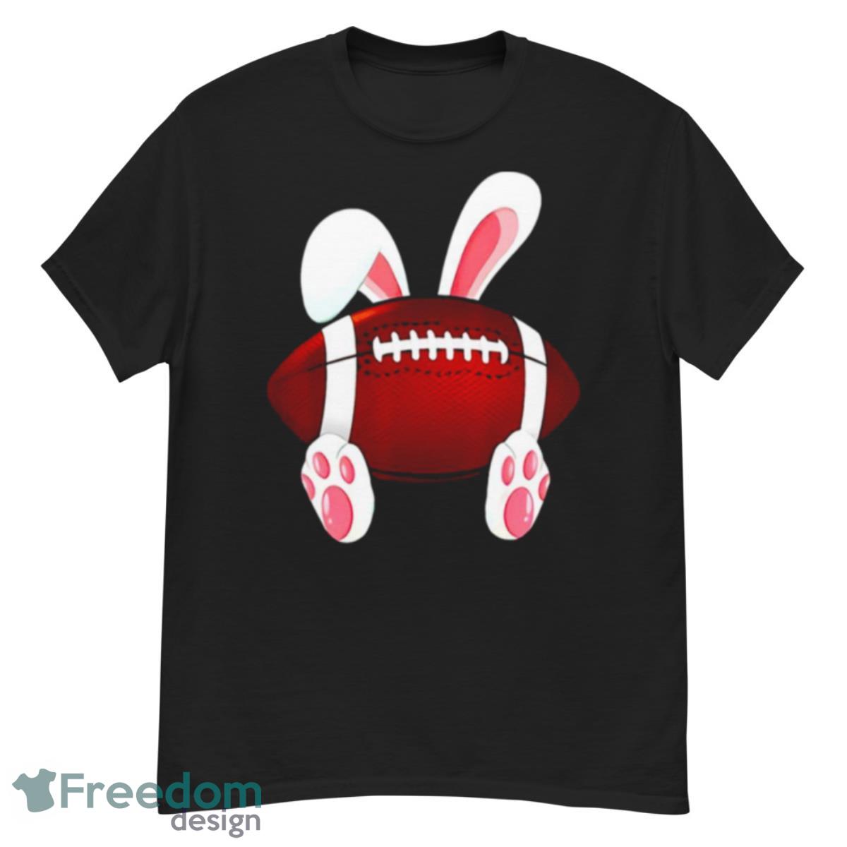 Love Football Happy Easter Football Rabbit Bunny Shirt - G500 Men’s Classic T-Shirt