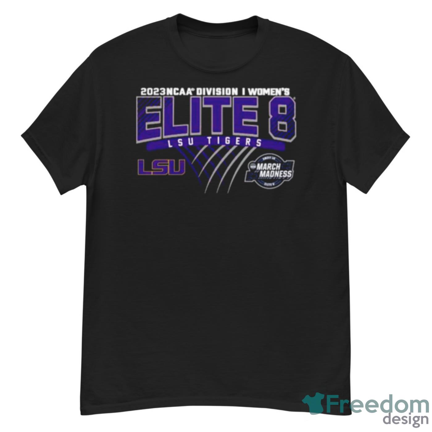 LSU Tigers 2023 NCAA Division I Women’s Basketball Elite Eight Shirt - G500 Men’s Classic T-Shirt