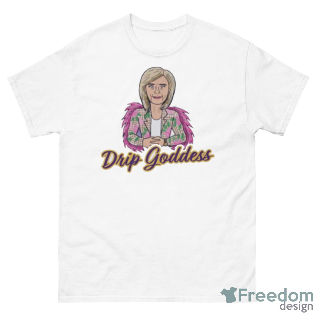 LSU Tigers Drip Goddess Shirt - 500 Men’s Classic Tee Gildan