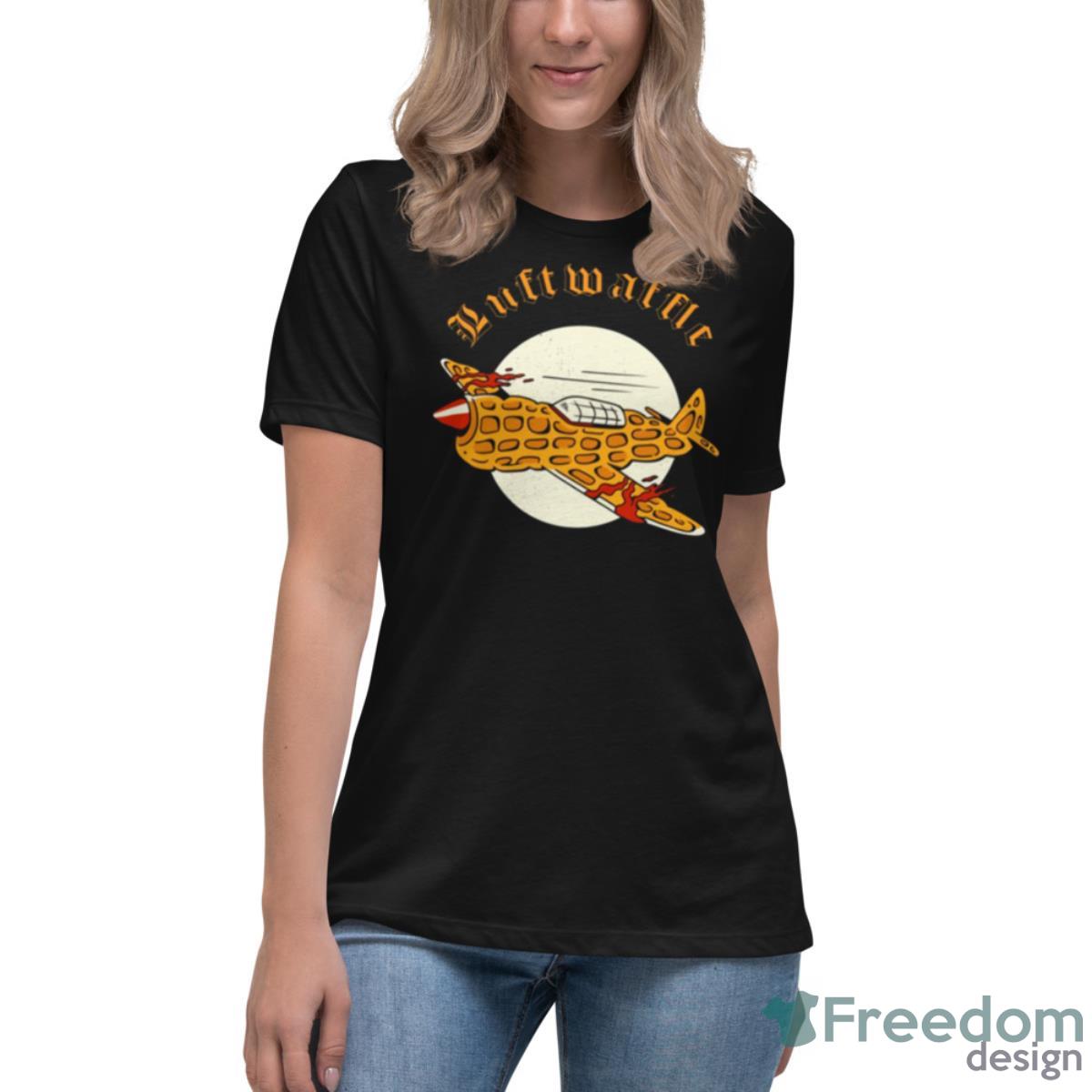 Luftwaffle Waffle Military Aircraft Pilot Shirt