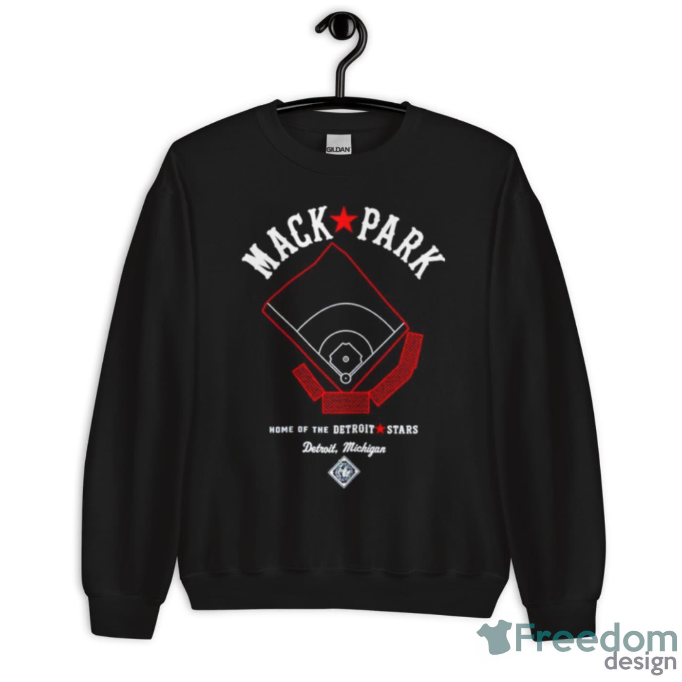 Mack Park Home Of The Detroit Stars Shirt image Mack Park Home Of The Detroit Stars Shirt - Unisex Crewneck Sweatshirt